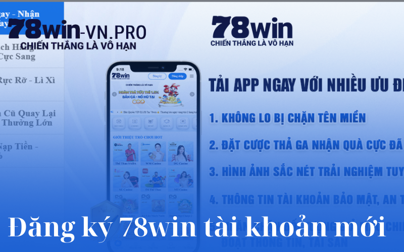 Tải App 78win Thông Tin Nhà Cái